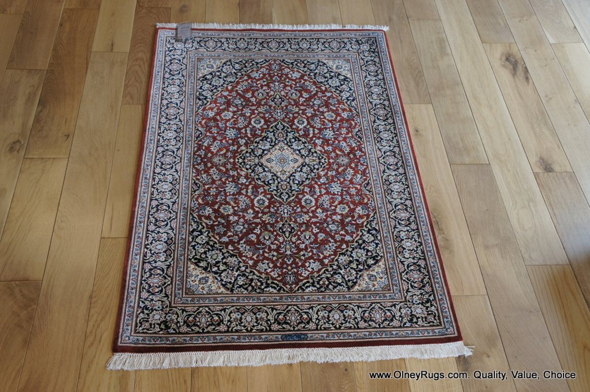 HandKnotted Kashan Rug From Iran (Persian) (SN16677) Olney Oriental Rugs