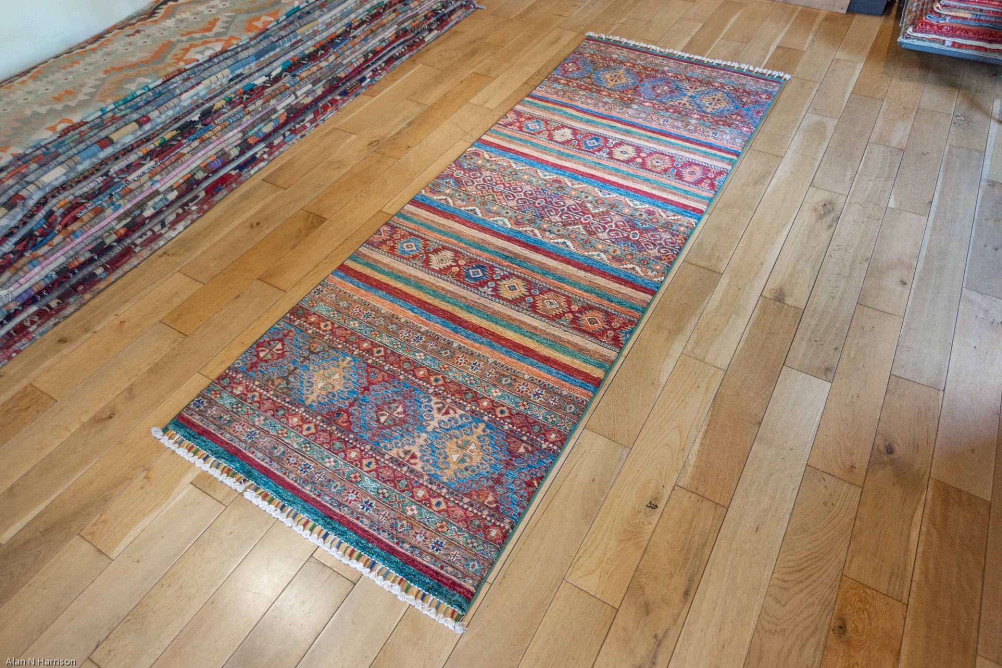 HandKnotted Khorjin Runner From Afghanistan (SN27927) Olney Oriental Rugs