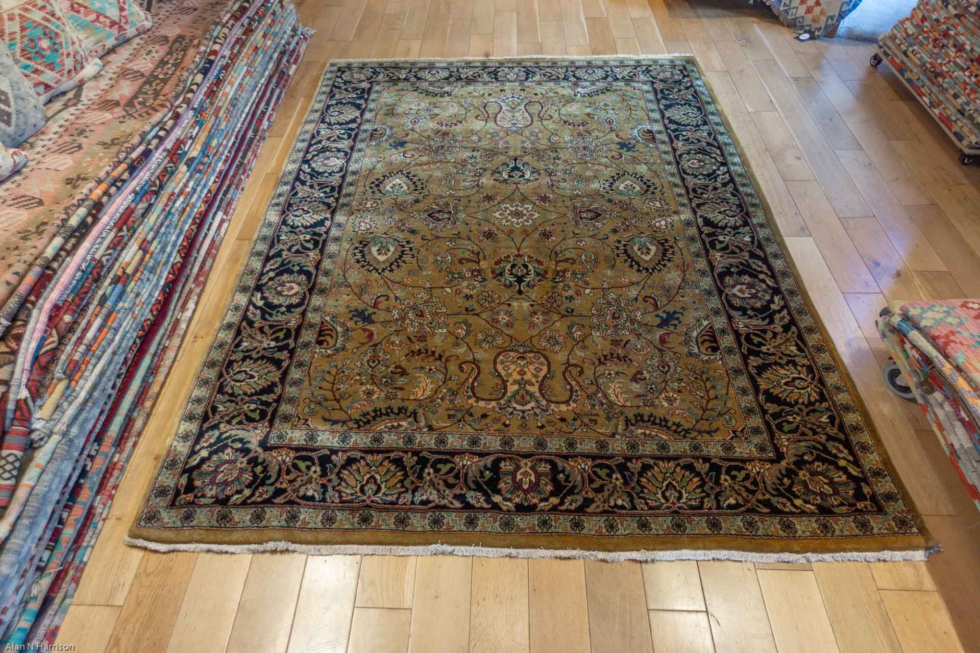 HandKnotted Mashad Palace Rug From India (SN27947) Olney Oriental Rugs
