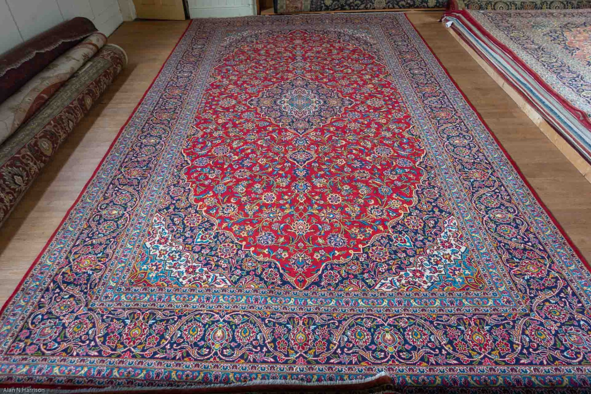 HandKnotted Kashan Rug From Iran (Persian) (SN28321) Olney Oriental Rugs