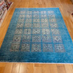 Hand-Knotted Afghan Bahtiar  Rug From Afghanistan