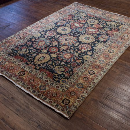 Hand-Knotted Agra Dynasty Rug From India