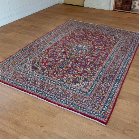 Hand-Knotted Meshed    Rug From Iran (Persian)