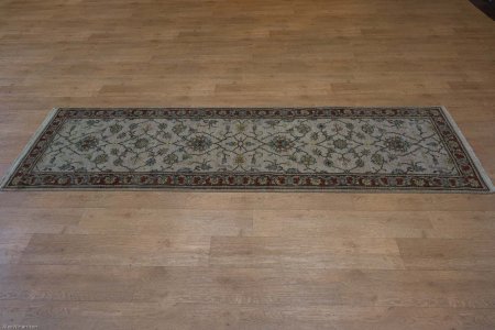 Hand-Knotted Jaipur Rug From India