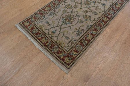 Hand-Knotted Jaipur Rug From India