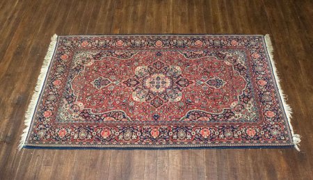 Antique Kashan Rug From Iran (Persian)