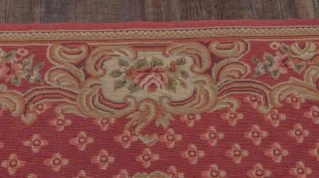 Hand Made Needlepoint Rug From China