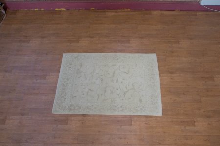 Hand-Knotted Khyber Rug From India