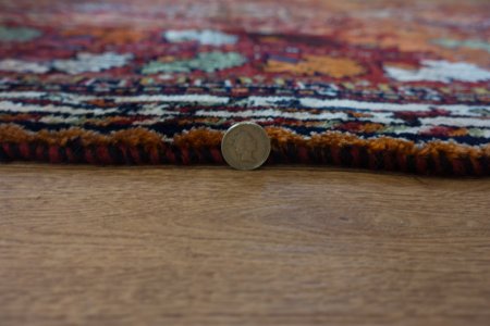Hand-Knotted Qashgai Rug From Iran (Persian)