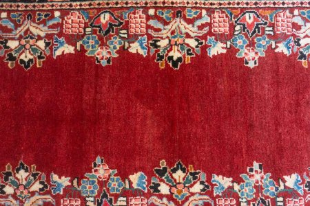 Hand-Knotted Mahal Runner From Iran (Persian)