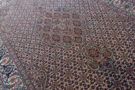 Hand-Knotted Tabriz Rug From Iran (Persian)