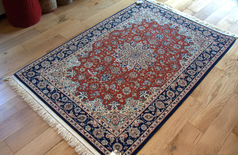 Oriental Isfahan rug